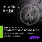 Sibelius 1-Year Subs for Crossgrade