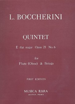 Cover Quintett Es-Dur op.21,6 für Flöte und Streichquartett Stimmen