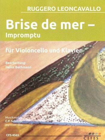 Brise de mer für Violoncello und Klavier Brise de mer für Violoncello und Klavier