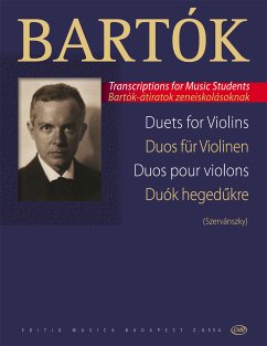 Cover Duos aus Bartoks Chorwerken für 2 Violinen Spielpartitur
