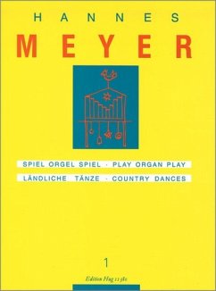 Cover Spiel Orgel Spiel 1: Orgelspielbuch für Kirche, Schule und Haus Ländliche Tänze