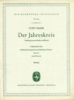 Cover Mahr, Curt Der Jahreskreis Akkordeonorchester Partitur