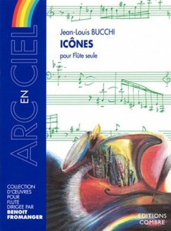 BUCCHI Jean-Louis Icônes flűte seule Partition
