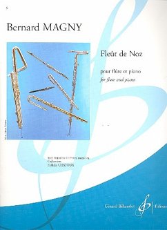Cover Fleűt de noz pour flűte et piano