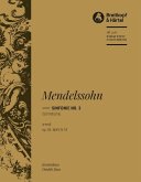 Sinfonie a-Moll Nr.3 op.56 für Orchester Kontrabaß