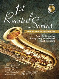 Cover 1st Recital Series for Bb Tenor Saxophone