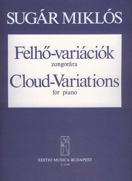 Sugár Miklós Cloud-Variations Piano