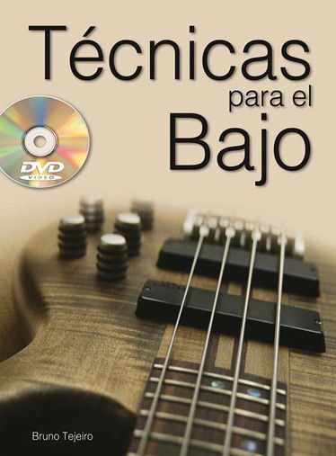 Tejero Tecnicas Para El Bajo Bass Guitar Buch + DVD Tejero Tecnicas Para El Bajo Bass Guitar Buch + DVD