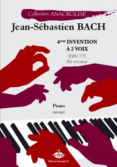 Johann Sebastian Bach, 4čme Invention ŕ 2 voix BWV 775 Piano