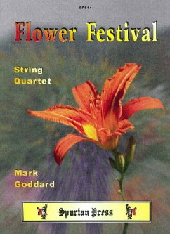 Cover FLOWER FESTIVAL FOR STRING QUARTET SCORE AND PARTS