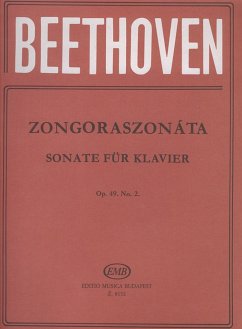Cover Sonate G-Dur op.49,2 für Klavier
