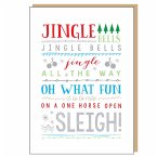 Jingle Bells - Christmas Card