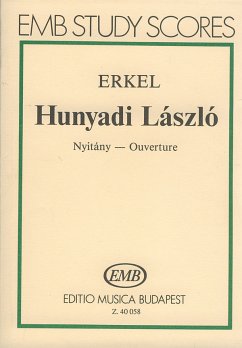 Cover Hunyadi László Overtüre für Orchester Studienpartitur