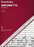 Csemiczky Miklós Sinfonietta for orchestra Symphonic Works