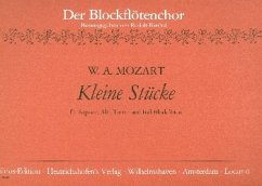Cover Kleine Stücke für SATB-Blockflöten