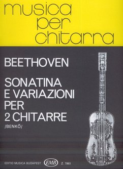 Cover Sonatina e variazioni für 2 Gitarren Spielpartitir