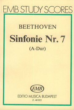 Cover SINFONIE A-DUR NR.7 OP.92 FUER ORCHESTER STUDIENPARTITUR