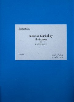 Cover Itinéraires für 2 Violoncelli 2 Spielpartituren