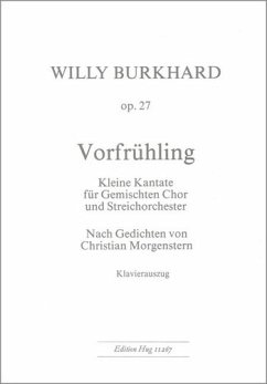 VORFRUEHLING OP.27 KLEINE KANTATE FUER GEM CHOR UND STREICHORCHESTER KLAVIERAUSZUG (DT)