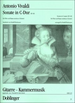 Cover Sonate C-Dur RV48 für Flöte und Bc (Gitarre)