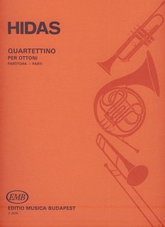 Cover Quartettino für 2 Trompeten und 2 Posaunen Partitur und Stimmen