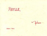 OHANA Maurice Sibylle soprano, percussions et bande Partition OHANA Maurice Sibylle soprano, percussions et bande Partition