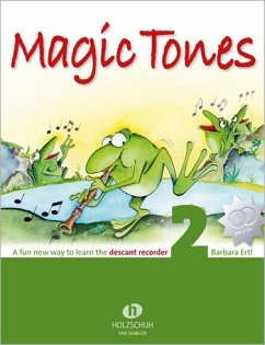 Cover Magic Tones vol.2 (+2 CD's) for soprano recorder (en)