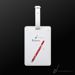 Cover Luggage Tag Bassoon
