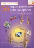 56 études récreatives vol.2 26 études pour saxophone