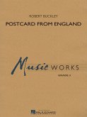 Robert Buckley, Postcard from England Concert Band/Harmonie Partitur