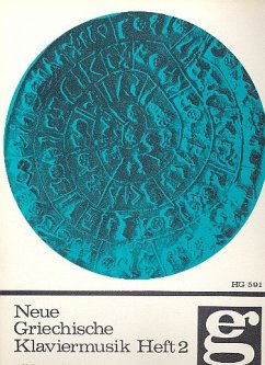 Cover Neue griechische Klaviermusik Band 2