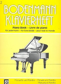 Bodenmann Klavierheft Band 2 Piano Book für jedermann