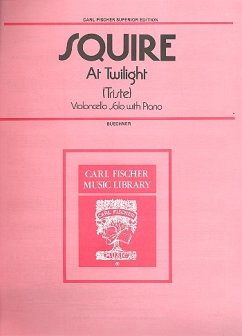 At twilight (triste) for violoncello and piano Buechner, A., ed