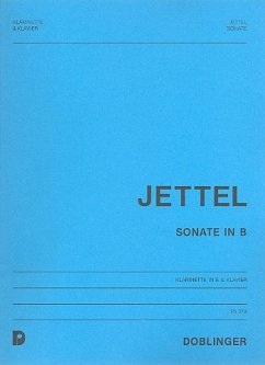 Cover Sonate B-Dur für Klarinette und Klavier