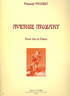 Cover AVENUE MOZART POUR COR ET PIANO