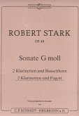 Sonate g-Moll op.49 für 2 Klarinetten und Fagott Partitur und Stimmen Sonate g-Moll op.49 für 2 Klarinetten und Fagott Partitur und Stimmen