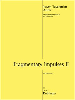 Fragmentary Impulses no.2 für Violine, Violoncello und Klavier Stimmen Cover Fragmentary Impulses no.2 für Violine, Violoncello und Klavier Stimmen