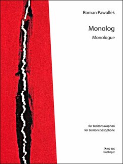 Cover Monolog für Baritonsaxophon