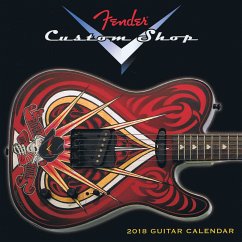 Cover 2018 Fender Custom Shop Desk Calendar