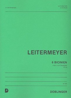Cover 6 Bicinien op.43 für 2 Trompeten