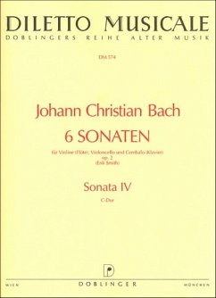 Cover Sonate C-Dur Nr.4 für Violine, Violoncello und Klavier