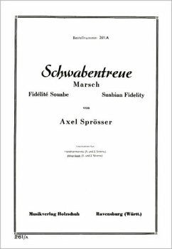 Cover Sproesser, A. Schwabentreue Akkordeon