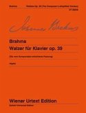 Waltzes Op. 39 Composer's Simplified Version