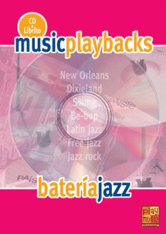 Music Playbacks CD: Batería Jazz (Spanish) Schlagzeug Buch + CD