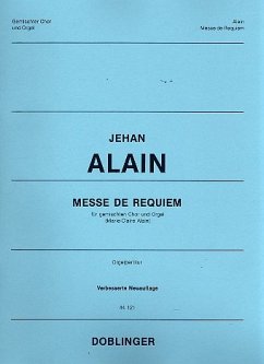 Messe de Requiem für gem Chor und Orgel Partitur