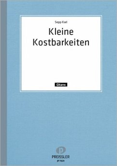 Cover Kleine Kostbarkeiten für 2 Gitarren Partitur