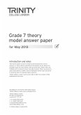 Theory Model Answers 2013 - Grade 7 Theory Model Answers 2013 - Grade 7