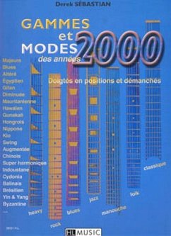 SEBASTIAN Derek Gammes et modes des années 2000 guitare Partition