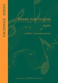 Suite pour violon, clarinette et piano partition et parties