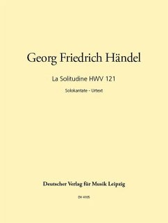 Cover La solitudine Solokantate für Alt und Bc (it/dt)